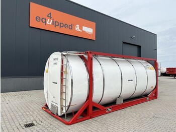 Storage tank for transportation of chemicals Van Hool 20FT swapbody TC 30.856L, L4BN, IMO-4, valid 5y- + CSC insp. 06-2023: picture 1