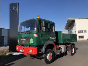Tractor unit MAN 19.414 FA LS 4x4 L-Haus Kipphydraulik 58.000kg: picture 1