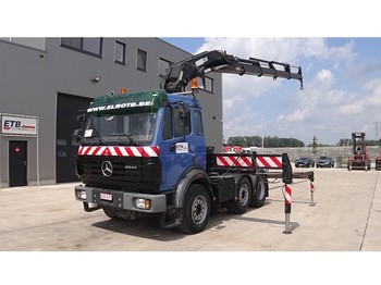 Tractor unit Mercedes-Benz SK 2544 BELGIAN TRUCK / HIAB 330 - 4 + REMOTE / 6X2 / PERFECT CONDITION: picture 1