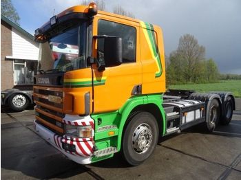 Tractor unit Scania P 124 GA 6X4 STEELSPRING: picture 1