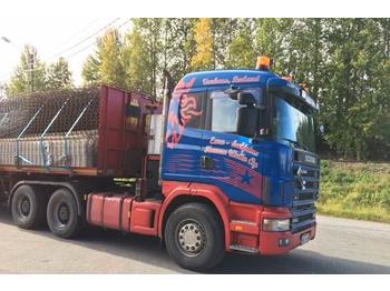 Tractor unit Scania R144, 6x4: picture 1