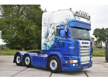 Tractor unit Scania R500 V8 TL 6x2/4 - MANUAL - RETARDER - PARK. AIRCO - LEATHER SEATS - ALCOA'S - GOOD CONDITION -: picture 1