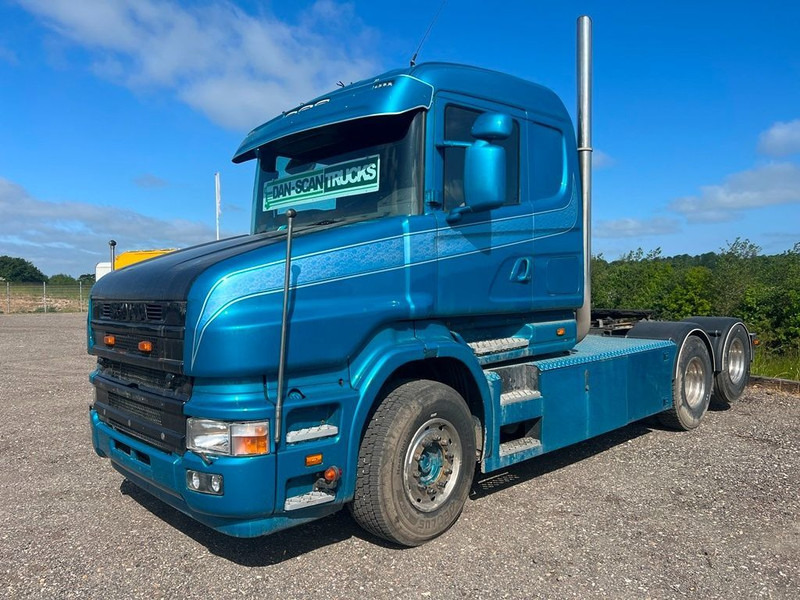 Tractor unit Scania T164-480 V8 Steel / Air suspension. Hydr. system.: picture 4