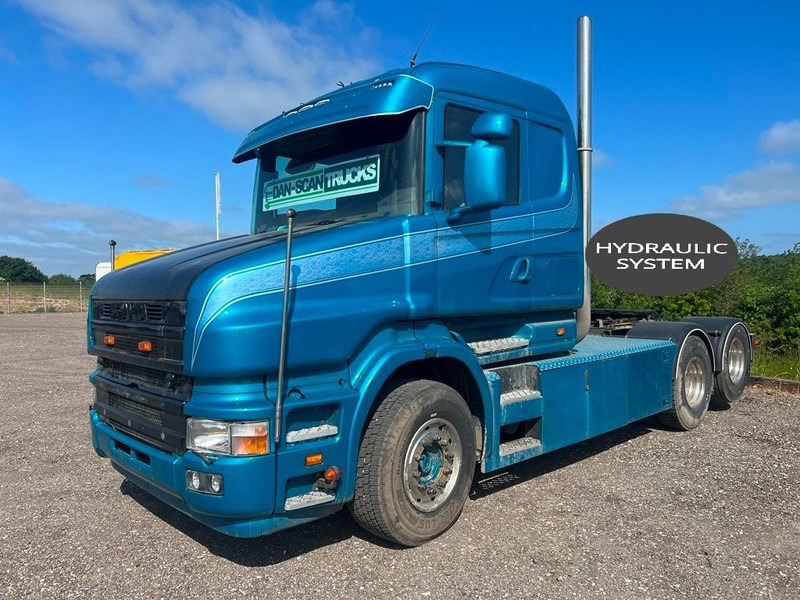 Tractor unit Scania T164-480 V8 Steel / Air suspension. Hydr. system.: picture 3