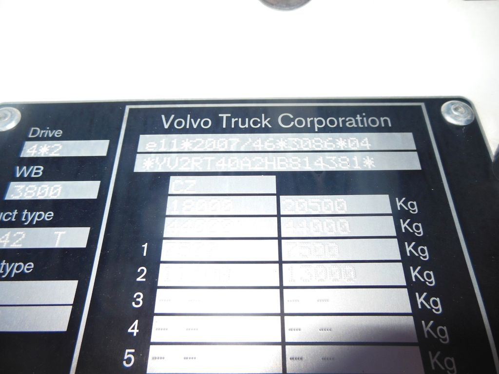 Tractor unit Volvo FH 13/500, GLOBE XL, HYDRAULIK, ALU FELGEN, TOP!: picture 22