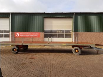 Dropside/ Flatbed trailer 15 ton industriewagen: picture 1