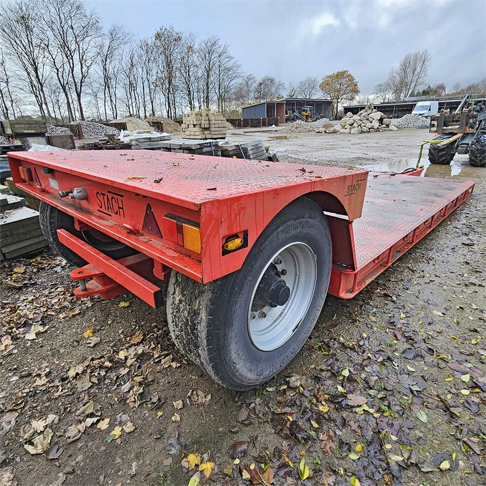 Low loader trailer ABC Stach Agro - Model MT154: picture 3