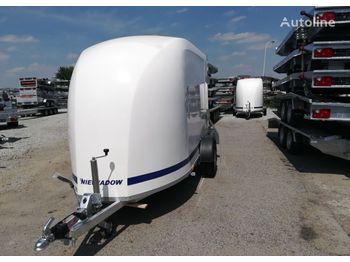 NIEWIADOW Furgon Niewiadów F1334 z trapem wjazdowym! - Autotransporter trailer