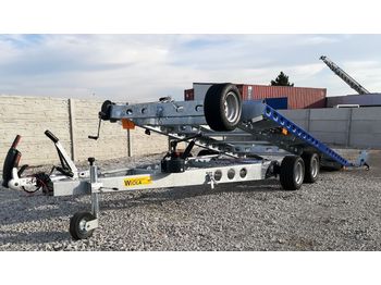 Wiola LAWETA UCHYLNA L30G45P 4.50M 3T + SKLEJKA! - Autotransporter trailer