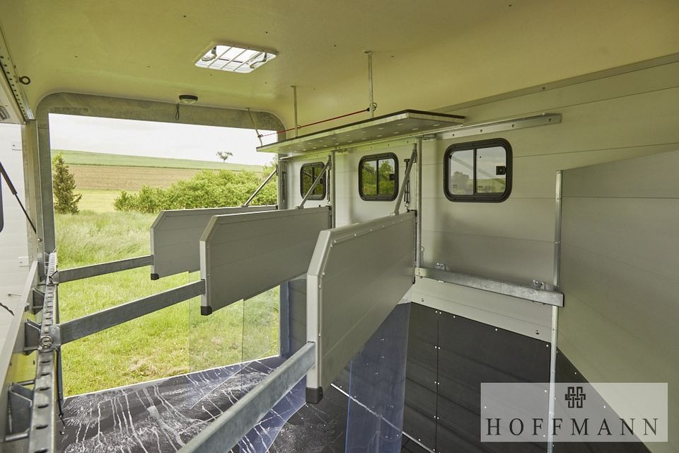 New Horse trailer for transportation of animals BÖCKMANN Traveller G3 mit Aufstellklappe / AKTION: picture 8