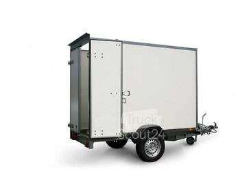 New Closed box trailer Brenderup - 7300BR 1300 Rampe, Kofferanhänger 1,3 to. 300x155x185cm: picture 1