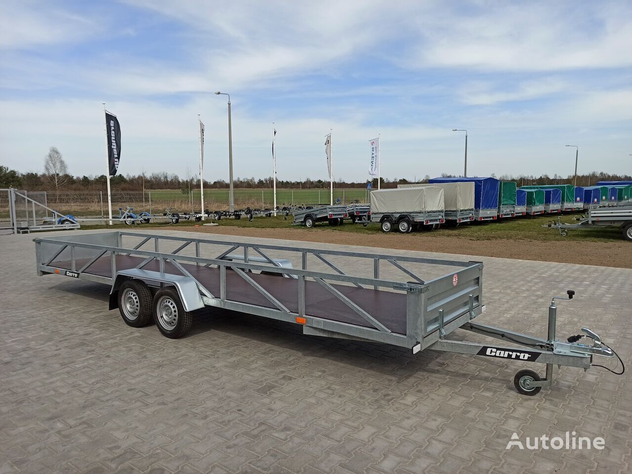 Leasing of Carro przyczepa dłużyca ramowa 612x123 cm long trailer 6m Carro przyczepa dłużyca ramowa 612x123 cm long trailer 6m: picture 1
