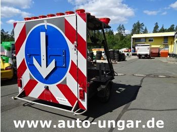  Mersch AT-15EAL Strassenabsperrung Warnleitanhänger - Chassis trailer