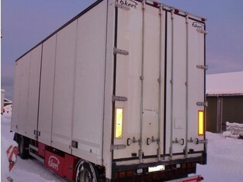 Ekeri henger m/sideåpning - Closed box trailer