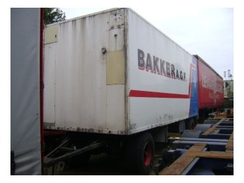 Groenewegen 2 as geisoleerde AHW - Closed box trailer
