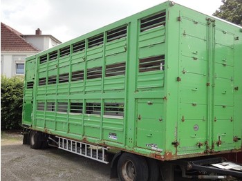 Menke 2-Stock 8,30m kleine Räder  - Closed box trailer