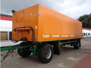 Renders Trax Schubboden Anhänger 30m³ - Closed box trailer