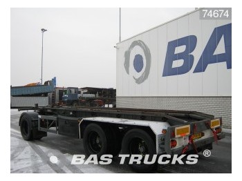 GS Meppel Steelsuspension AC-2800 N - Container transporter/ Swap body trailer
