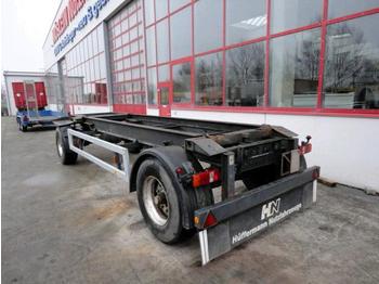 Hüffermann 2 Achs Schlittenanhänger mit ABS - Container transporter/ Swap body trailer