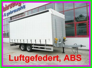 Humbaur Neuwertig Tandem  Scheibeplane, Luftgefedert, ABS, Verzinkt - Curtainsider trailer