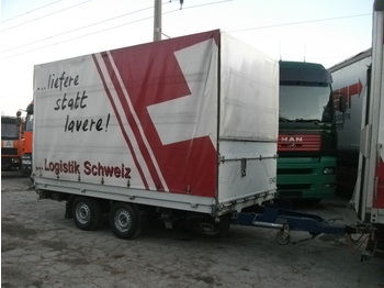 Humbaur Truck Center TC TA 3,5t 4,2m Pritsche + LBW EBS - Curtainsider trailer