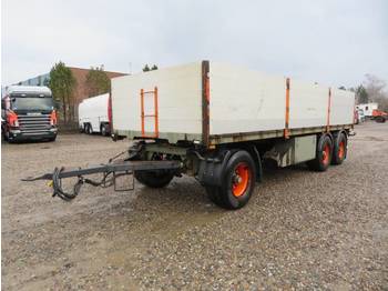 Dapa 24 T. 3 axle - Dropside/ Flatbed trailer