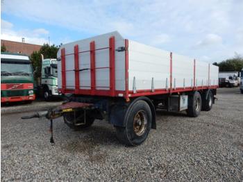 LeciTrailer 24 ton 3 axle - Dropside/ Flatbed trailer