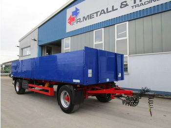 Meusburger MPA 2 Baustoffpritsche LASI  BPW Achsen  - Dropside/ Flatbed trailer