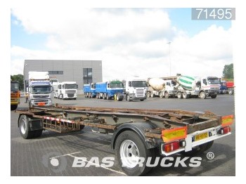 Container transporter/ Swap body trailer GS Meppel AC-2000 LU: picture 1