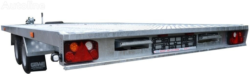 New Autotransporter trailer Gewe Laweta L3500 C/1  dł. 4,1 x 2,1 m - SUPER MOCNA: picture 10
