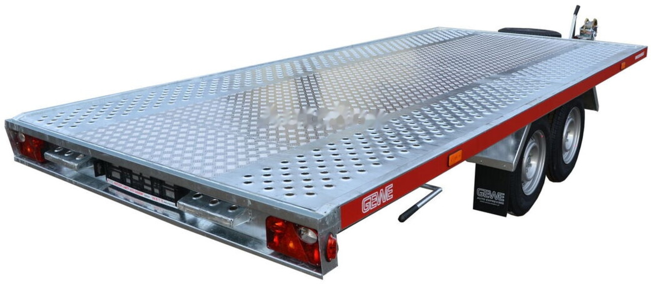 New Autotransporter trailer Gewe Laweta L3500 C/1  dł. 4,1 x 2,1 m - SUPER MOCNA: picture 4