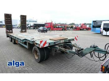 Low loader trailer Goldhofer TU 3-24/80, Verbreiterbar, Hydr. Rampen, 30to.: picture 1