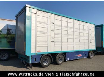 Finkl 4  Stock Lift Waage Hubdach  Vollalu Typ 2  - Livestock trailer