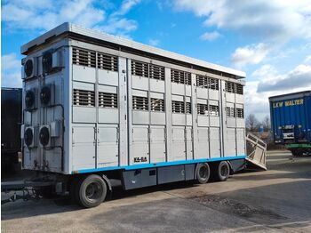 KABA  3 Stock ausfahrbares Dach  - Livestock trailer