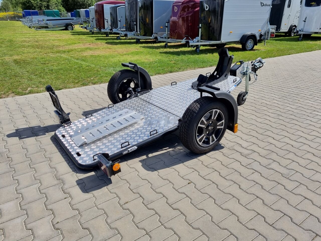 New Motorcycle trailer Lorries MT-1 alloy wheels, trailer for 1 motorcycle, aluminiowe felgi: picture 13
