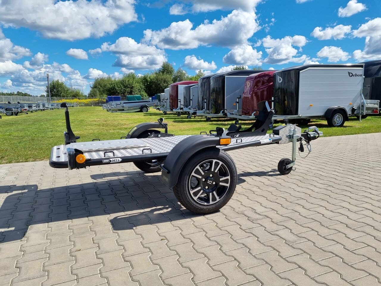 New Motorcycle trailer Lorries MT-1 alloy wheels, trailer for 1 motorcycle, aluminiowe felgi: picture 6