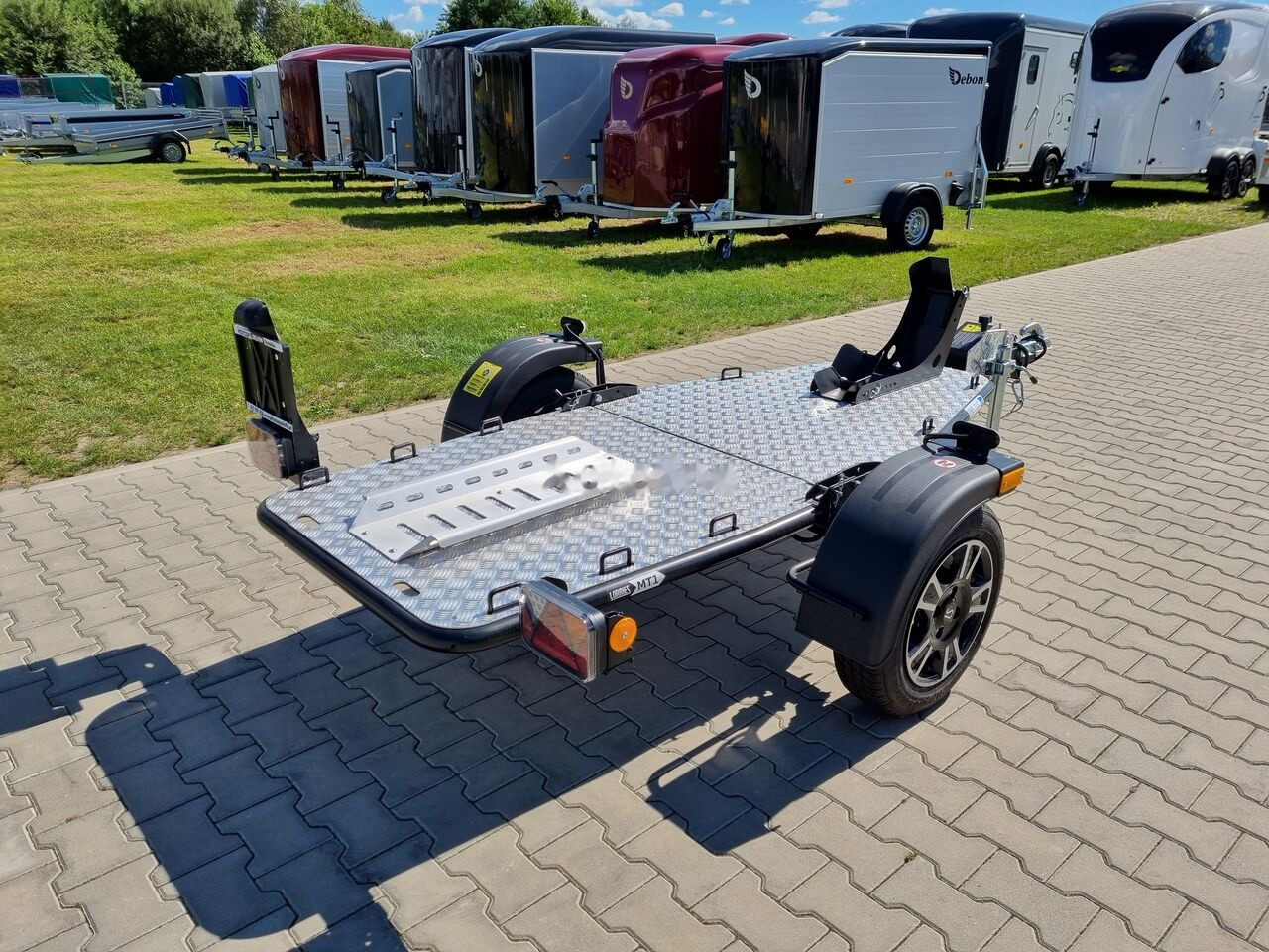 New Motorcycle trailer Lorries MT-1 alloy wheels, trailer for 1 motorcycle, aluminiowe felgi: picture 7