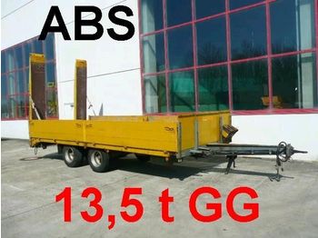 Langendorf 13,5 t Tandemtieflader mit ABS - Low loader trailer