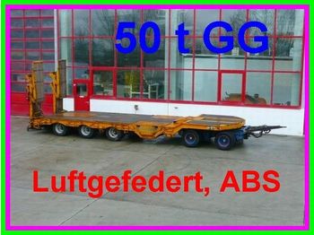 Müller-Mitteltal 5 Achs Tieflader  Anhänger Luftgefedert, ABS, gelenkt - Low loader trailer
