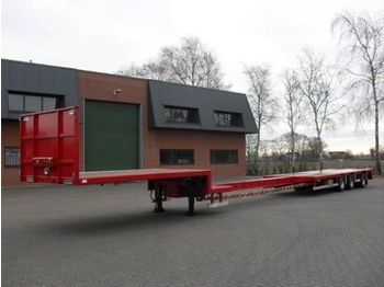  Tracon TO1827 uitschuifbaar - Low loader trailer