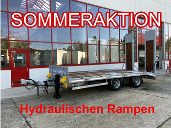 New Low loader trailer Möslein  21 t Tandemtieflader, hydr. Rampen, NEU: picture 1
