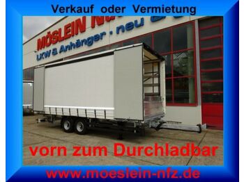 New Curtainsider trailer Möslein  NEUER Tandem- Planenanhänger Durchladbar: picture 1