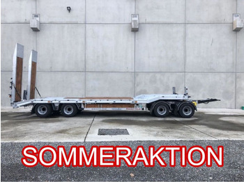 New Low loader trailer Möslein  neuer 4 Achs Tieflader hydraulischen Rampen: picture 1