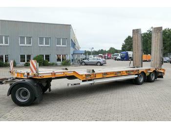 Low loader trailer Müller-Mitteltal T3 Profi/30t./Federrampen: picture 1