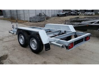 New Dropside/ Flatbed trailer for transportation of heavy machinery New Platforma/ Przyczepa POD AGREGAT: picture 1