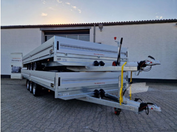 New Car trailer Pongratz riesiger Pritschenanhänger Tridem 603x246x36cm verfügbar: picture 4