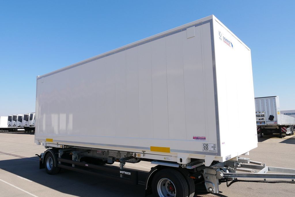 Container transporter/ Swap body trailer Schmitz Cargobull WKSTG 7,45 /STAHLKOFFER / TEXTIL / DOPPELSTOCK: picture 5