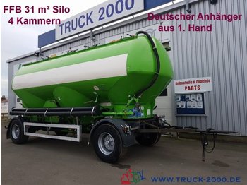 Feldbinder HEUT31.2 31m³ 4 Kammer Silo Staub-Riesel Güter - Tank trailer
