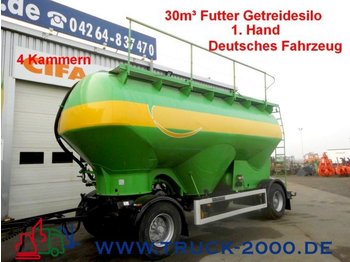 Feldbinder HEUT 30m³ Futter-Getreide-Silo 4 Kammern 1.Hand - Tank trailer