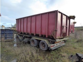 NOPA 3 Achs-Getreide-3-Seiten-Containeranhänger  - Tipper trailer